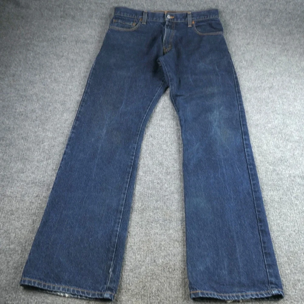 Levis 517 Jeans Mens 36x36 Bootcut Dark Wash Tall Denim Vintage Workwear Cowboy